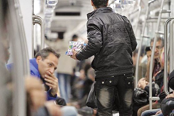 گره دستفروشي در مترو کور ترشد